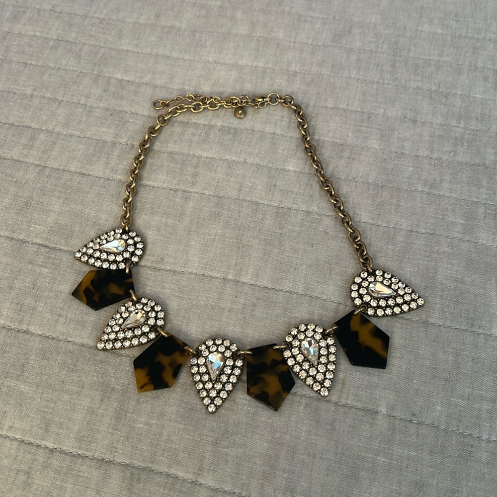 J. Crew rhinestone necklace